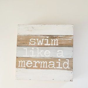 Mermaid sign